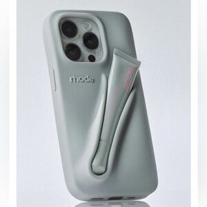 RHODE Silver Phone Case iPhone 16 pro max